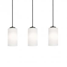  LEOP04MBBKLNR3 - Leo 3 Light Linear Pendant