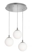  LRTP07MBSNRND3 - Loretto 3 Light Round Pendant