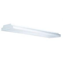  WTA232AMV - Two Light Clear Prismatic Acrylic Glass Fluorescent Light