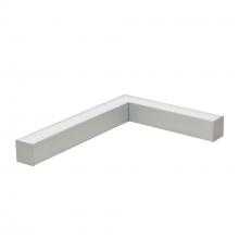  NLIN-L1040A - "L" Shaped L-Line LED Direct Linear w/ Dedicated CCT, 3000lm / 4000K, Aluminum Finish