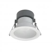  NQZ2-41TWTW-MPW - 4" Quartz Tunable White / Tunable Wattage Recessed LED Downlight, Matte Powder White