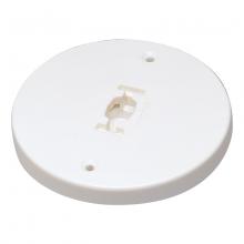  NT-366W - Monopoint Canopy for Line Voltage Track Head, White