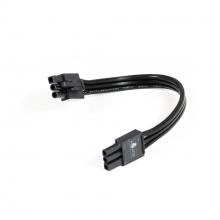  NUA-812B - 12" LEDUR Interconnect Cable, Black