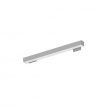  NWLIN-21035A/L2-R4 - 2' L-Line LED Wall Mount Linear, 2100lm / 3500K, 2"x4" Left Plate & 4"x4" Right
