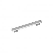  NWLIN-21035A/L4-R4 - 2' L-Line LED Wall Mount Linear, 2100lm / 3500K, 4"x4" Left Plate & 4"x4" Right
