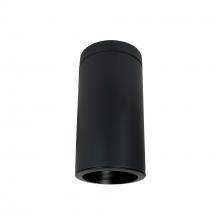  NYLI-6SL241BBB - 6" Cylinder, Black, Surface Mount, 24W Med Base LED, Ref., Black