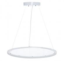  SRPL-40W-35K-D - LED SUSPENDED UP/DOWN CLEAR ROUND PANEL LIGHT