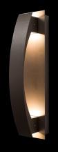 Westgate MFG C2 CRE-01-BR - CREST WALL SCONE COVER, LUNETTE TYPE, BRONZE