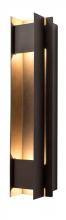 Westgate MFG C2 CRE-07-BR - CREST WALL SCONE COVER, PASSAGE TYPE, BRONZE