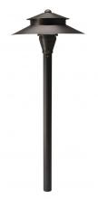Westgate MFG C2 LA-111-BZ - AREA LIGHT, INTEGRATED SOLID BRASS, ANTIQUE BRONZE, W/ 3FT. CABLE