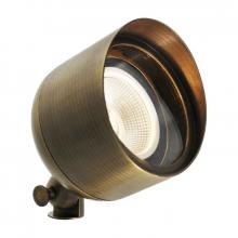 Westgate MFG C2 LD-001-BZ - DIRECTIONAL LIGHT, 12V/50W MAX, SOLID BRASS, PAR36, ANTIQUE BRONZE, W/ 3FT. CABLE & N/M SPIKE