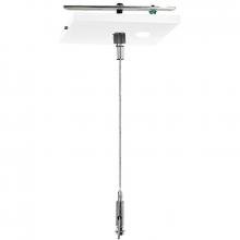 Westgate MFG C2 SCL-CSQ1P-12FT-NC - ADJ. 12FT 1/16in SINGLE SQUARE SUSPENSION CANOPY SET WITH KEYHOLE END CONNECTOR, POWER SIDE