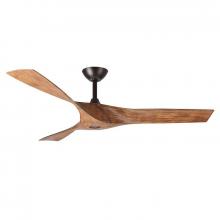 Westgate MFG C2 WF-318WP-RC-3B-52-BR-WA - 52in 3-BLADE OUTDOOR CEILING FAN REMOTE CONTROL BRONZE AND WALNUT BLADES