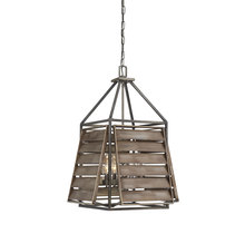Savoy House 7-9341-4-162 - Hartberg 4-Light Outdoor Hanging Lantern in Aged Driftwood