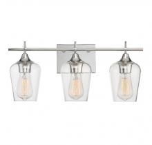  8-4030-3-11 - Octave 3-Light Bathroom Vanity Light in Polished Chrome