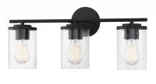 Savoy House 8-8020-3-BK - Marshall 3-Light Bathroom Vanity Light in Matte Black