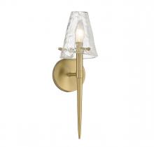  9-2104-1-322 - Shellbourne 1-Light Wall Sconce in Warm Brass