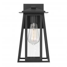  E10004-001 - Tahoe 13 In 1-Light Matte Black Finish Outdoor Wall Sconce Lamp