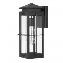  E10021-001 - Saybrook 13‘’ 1-Light Matte Black Painted Outdoor Wall Sconce Lamp