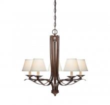  1P-2170-5-129 - Maremma 5 Light Chandelier