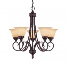  1P-5590-5-16 - Legend 5 Light Chandelier