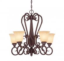  1P-8286-5-52 - Bellingham 5 Light Chandelier