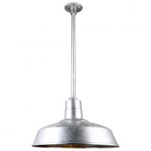  H-QSN15118-SA-96/QSN24ST3-96/QSNHDSMC-96 - 18" Ceiling Stem Light