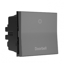  ASPD1542MEDRBL - adorne? Engraved Paddle? Switch, 15A, 4-Way, Doorbell, Magnesium