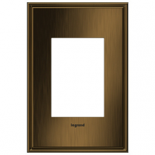  AWC1G3COF4 - adorne? Coffee One-Gang-Plus Screwless Wall Plate