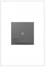 Legrand ASOS32M4 - adorne? Motion Sensor Switch, Auto On/Off, Magnesium, with Microban?