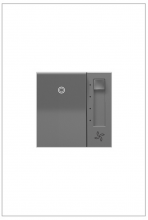 Legrand AAFN4S16AM4 - adorne? Paddle Fan Speed Control Switch, Magnesium, with Microban?
