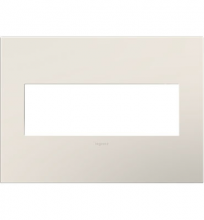  AWP3GLA4 - adorne? Satin Light Almond Three-Gang Screwless Wall Plate