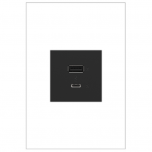  ARUSB2AC6G4 - adorne? Ultra-Fast USB Type-A/C Outlet Module, Graphite