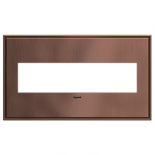  AWC4GMAC4 - adorne? Matte Antique Copper Four-Gang Screwless Wall Plate