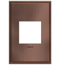  AWC1G2MAC4 - adorne? Matte Antique Copper One-Gang Screwless Wall Plate