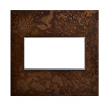  AWM2GHFBR1 - adorne? Two-Gang Screwless Wall Plate in Hubbardton Forge? Bronze