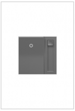 Legrand ADPD4FBL3P2M4 - adorne? 0-10V Paddle Dimmer, Magnesium, with Microban?