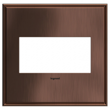  AWC2GMAC4 - adorne? Matte Antique Copper Two-Gang Screwless Wall Plate