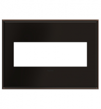  AWC3GOB4 - adorne? Oil-Rubbed Bronze Three-Gang Screwless Wall Plate