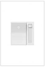  ADPD4FBL3P2W4 - adorne? 0-10V Paddle Dimmer, White, with Microban?
