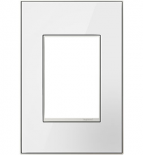  AWM1G3MWW4 - adorne? Mirror White-on-White One-Gang+ Screwless Wall Plate