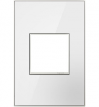 AWM1G2MWW4 - adorne? Mirror White-on-White One-Gang Screwless Wall Plate