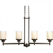 P4619-20 - Alexa Collection Four-Light Linear Chandelier