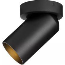 Progress P550140-031 - 3" Black Surface Mount Modern Adjustable Cylinder