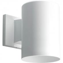  P5674-30 - 5" White Outdoor Wall Cylinder