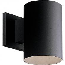  P5674-31 - 5" Black Outdoor Wall Cylinder