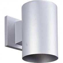 P5674-82/30K - 5" Metallic Gray LED Outdoor Wall Cylinder