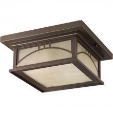  P6055-20 - Residence Collection Two-Light 12" Outdoor Flush Mount CTC