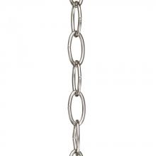Progress P8757-09 - Accessory Chain - 10' of 9 Gauge Chain in Brushed Nickel