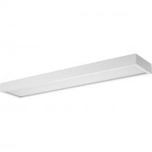 Progress P300305-028-CS - Everlume LED 24-inch Satin White Modern Style Bath Vanity Wall or Ceiling Light with Selectable 3000